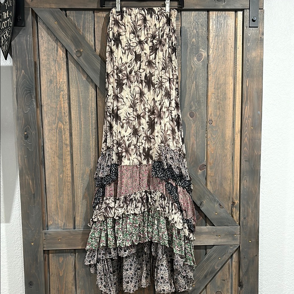 vintage strapless dress